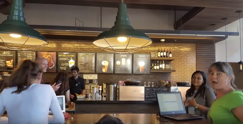 Florida Gov. Rick Scott Walks Into Starbucks to Grab a Coffee, but Gets an Earful From Angry, Screaming Liberal Instead