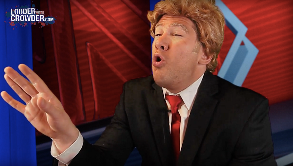 WATCH: Bernie Sanders and Donald Trump Go Toe-to-Toe in Town Hall Parody 