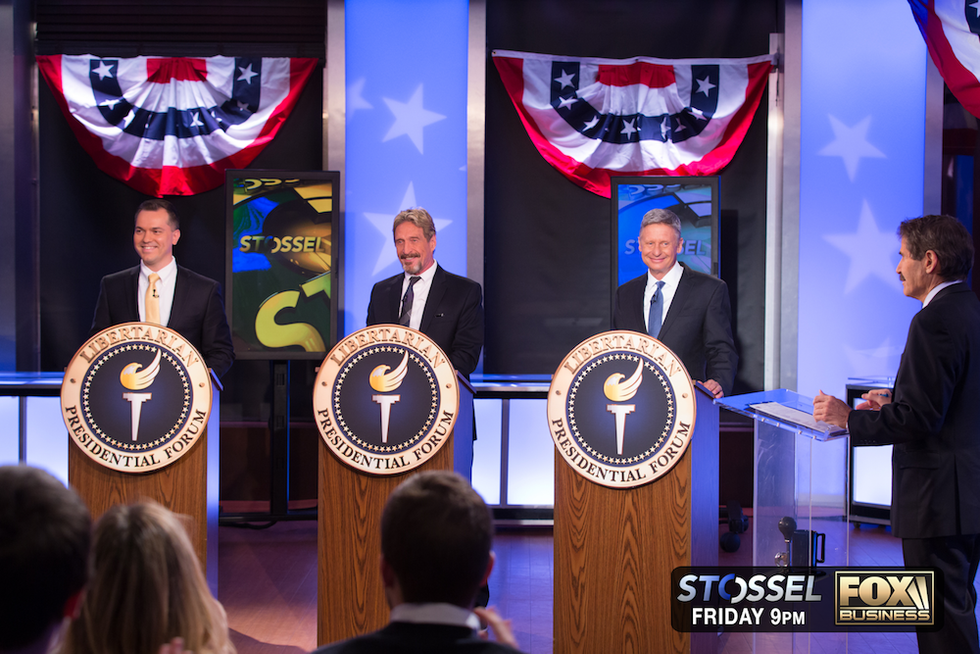 Stossel Previews Libertarian Forum, Reveals Candidate's ‘Surprise’ Answer and Who He Finds ‘Weird’