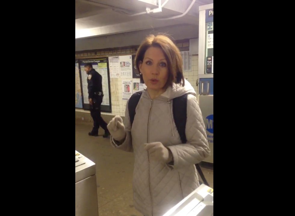 Ouch! Michele Bachmann Throws Shade at Clinton Over New York Subway Turnstile Troubles
