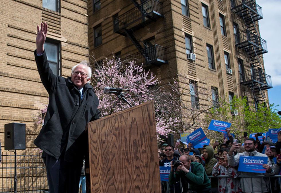 Sanders Takes Campaign to the Place Where He Grew Up: 'Welcome Home