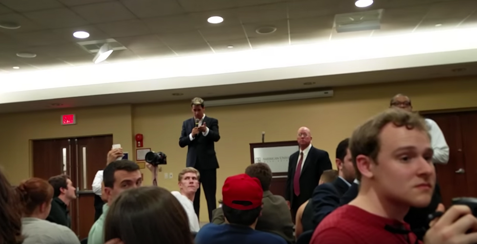 BLM Protesters Demand Conservative Speaker Answer Question, Accuse Him of 'White Supremacy' — See How He Shuts Down Their 'Protest\