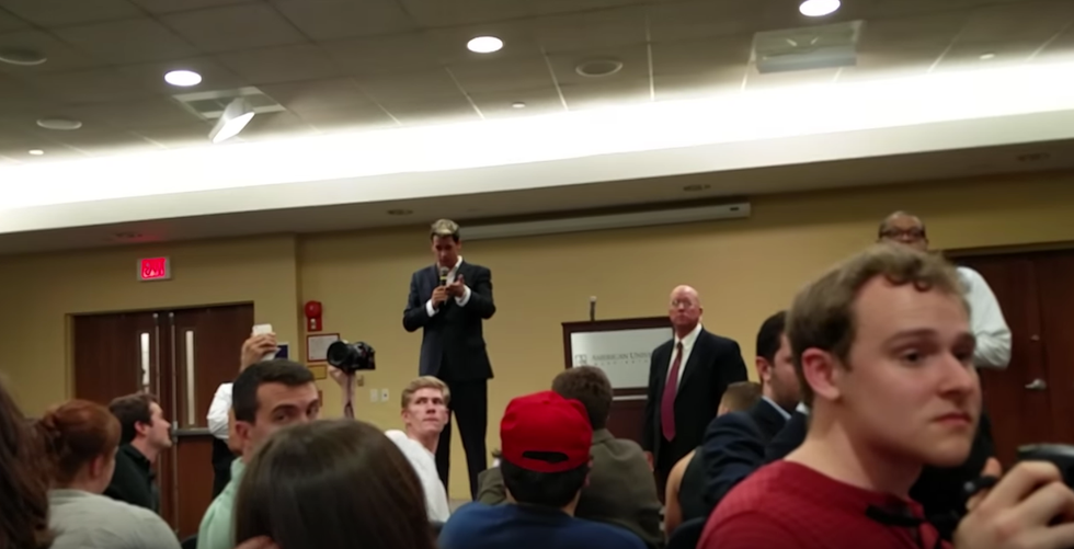 BLM Protesters Demand Conservative Speaker Answer Question, Accuse Him of 'White Supremacy' — See How He Shuts Down Their 'Protest\