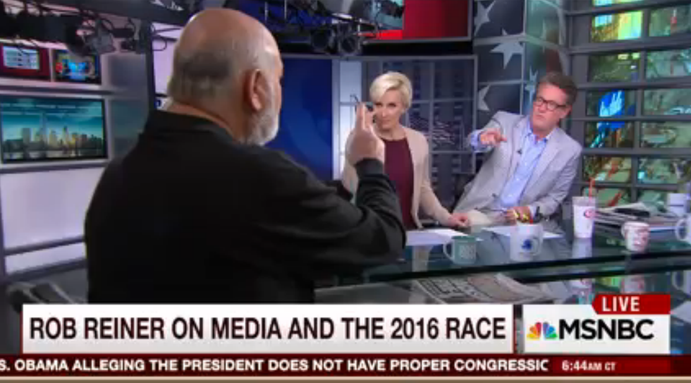 'Oh, My God — Did You Just Say That?': MSNBC Host Stunned by Hollywood Director's Theory on Secret to Trump's Success