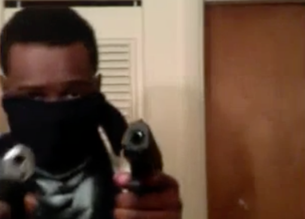 Secret Service 'Looking Into' Disturbing Video of Man Brandishing Guns, Seemingly Threatening to Kill Trump, His Wife and Daughter