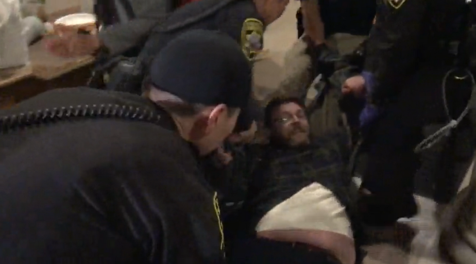 Raw Video Captures Protesters' Clash With San Francisco Deputies at City Hall; 33 People Arrested