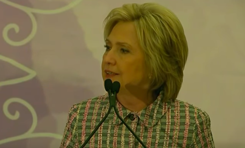 Clinton Calls Trump's Pro-Gun Policies 'Not Just Way Out There,' but 'Dangerous