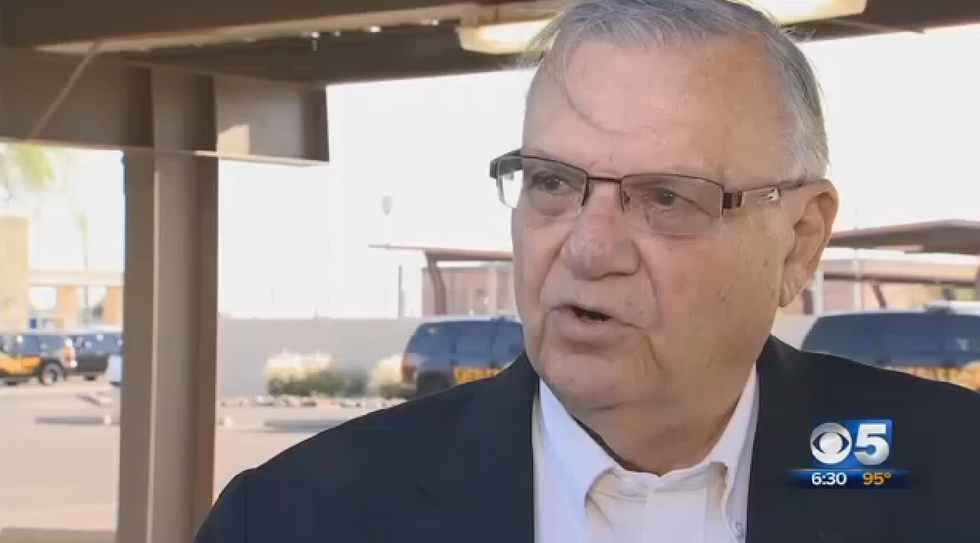 Furious Sheriff Joe Arpaio Says Latest Shooting Is Second 'Ambush' Against One of His Deputies in Two Weeks
