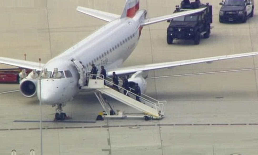SWAT Team and K-9 Unit Meet Flight on Tarmac at L.A. Airport After Possible Threat Reported