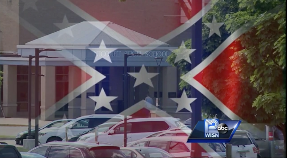 High School Student Shows Up With a Flag and Declares 'White Privilege Day' — You Can Guess How It Turns Out