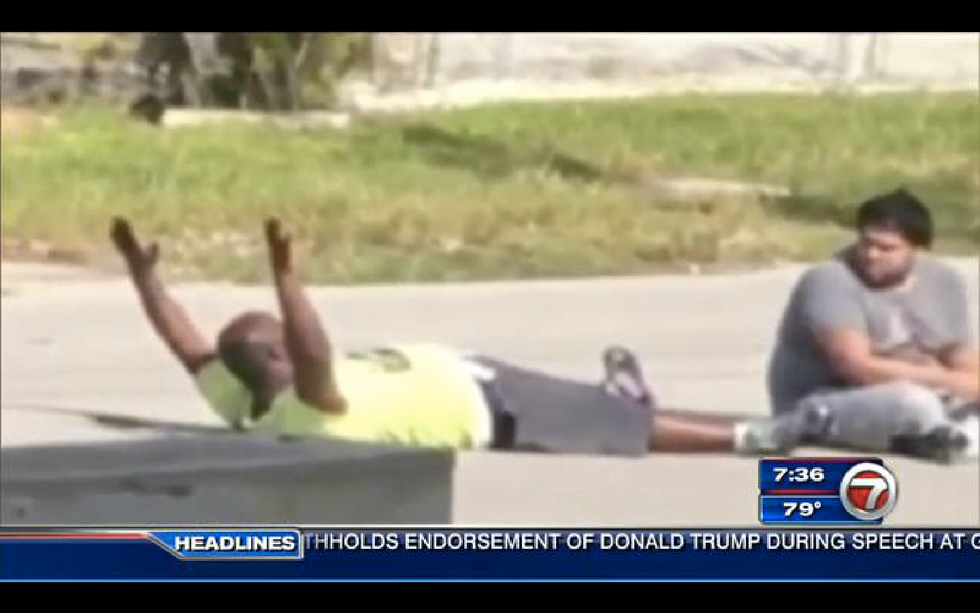 Cop Accused of Shooting Autistic Man’s Caretaker as He Lies on Ground With Hands Up — See the Video