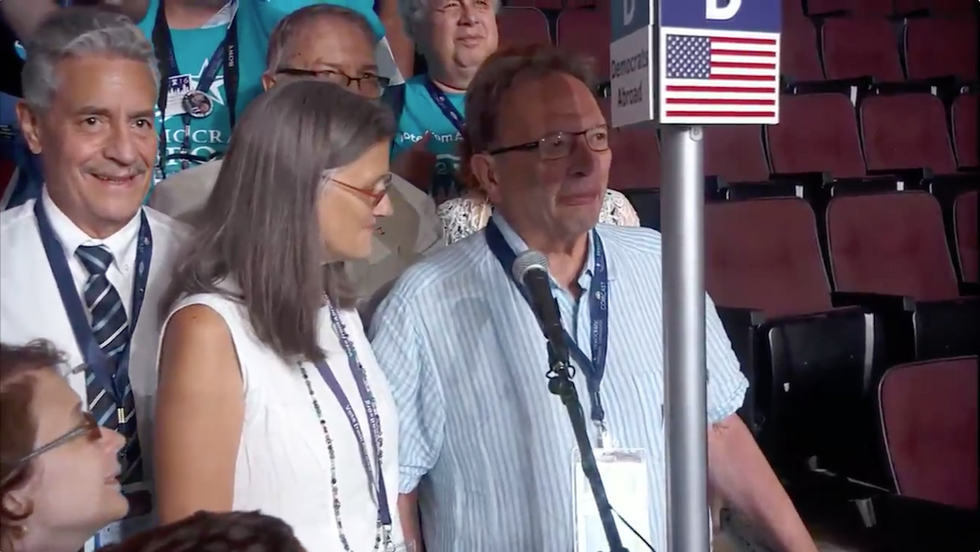 Bernie Sanders' Brother Casts Vote for Sibling in Emotional DNC Speech