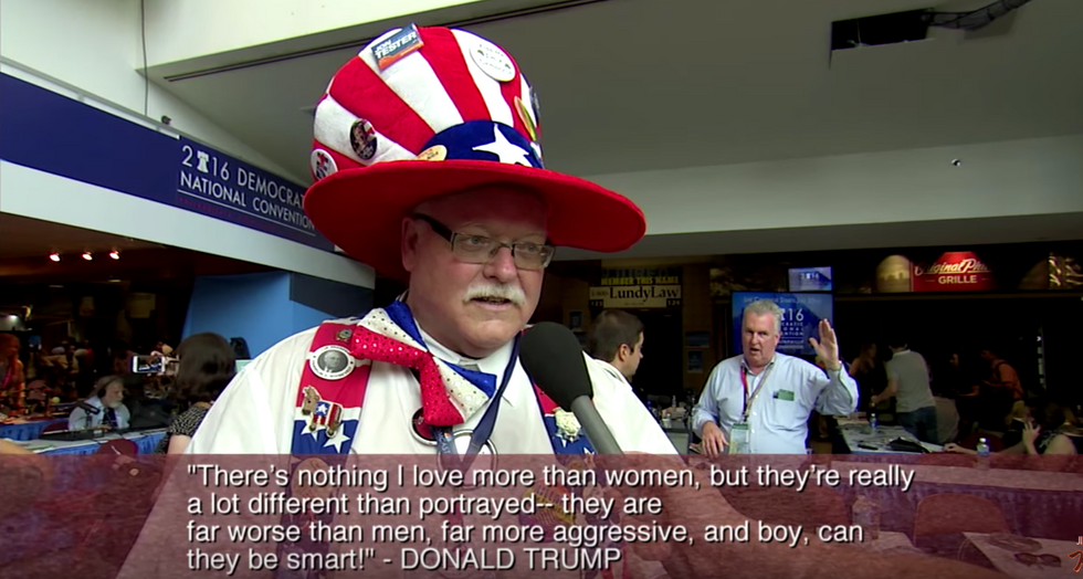 Watch Die-Hard Clinton Supporters Get Tricked Into Agreeing With Trump