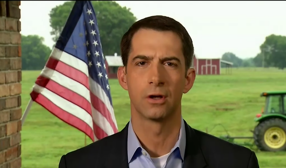 Sen. Cotton: Emails on Clinton's Private Server Discussed Scientist Executed by Iran