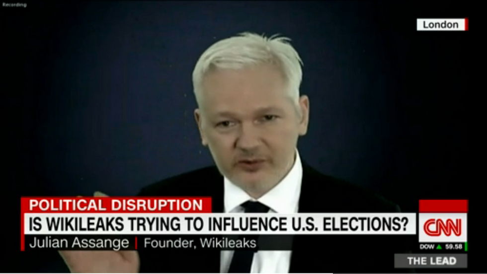 WikiLeaks Founder Julian Assange: Justice Dept. Set a 'New Standard' for Clinton Email Investigation