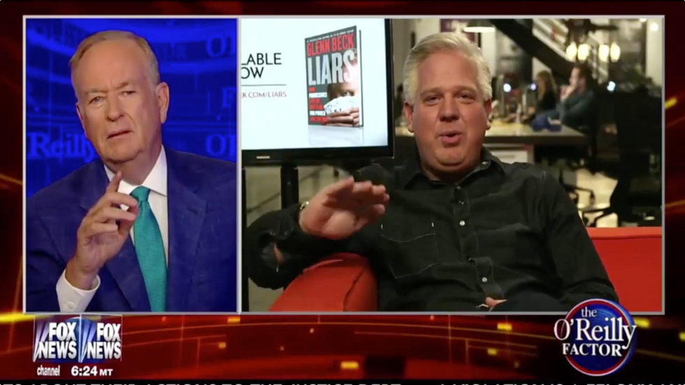 O'Reilly Clashes With Beck Over Trump, Tells Him: 'You Might End Up in Jail