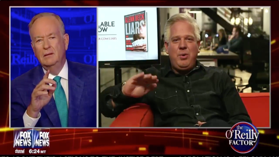 O'Reilly Clashes With Beck Over Trump, Tells Him: 'You Might End Up in Jail