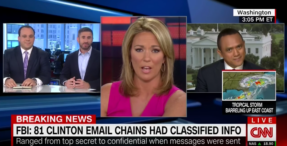 CNN Anchor Asks for a 'Fact Check' on Guest's Stunning Clinton Claim, Gets a Quick Answer