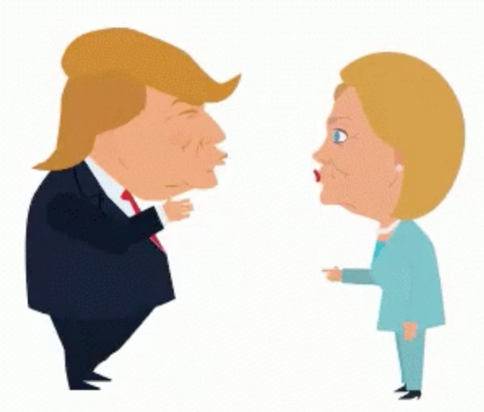 Police departments post safety reminders ahead of much-anticipated presidential showdown