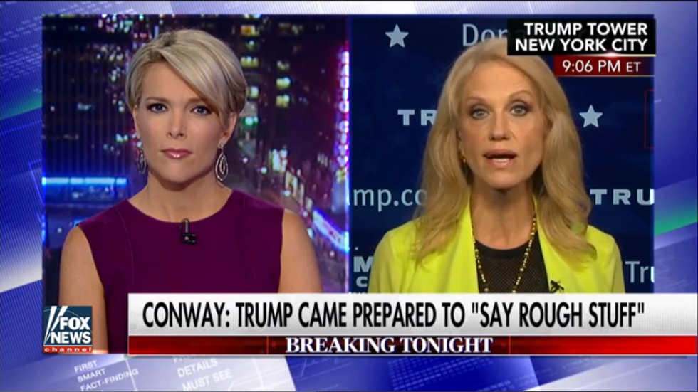 Megyn Kelly challenges Kellyanne Conway on Trump's past comments about women