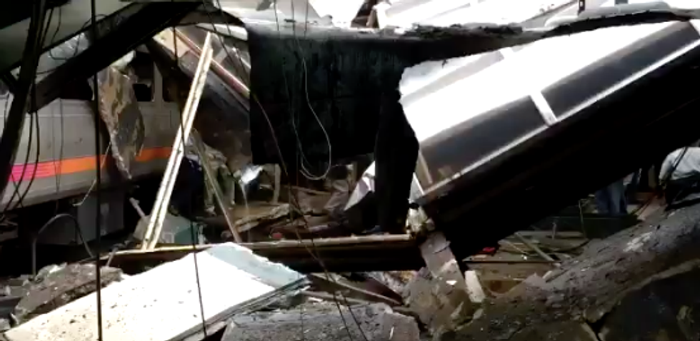 At least 1 dead after New Jersey Transit train crashes into station, more than 100 injured