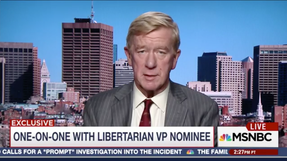 Gary Johnson's running mate: I'm not sure anyone's more qualified than Hillary Clinton to be president