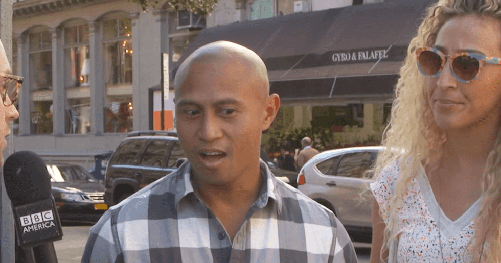 See how people react when fake reporter convinces them Clinton dropped out of the race