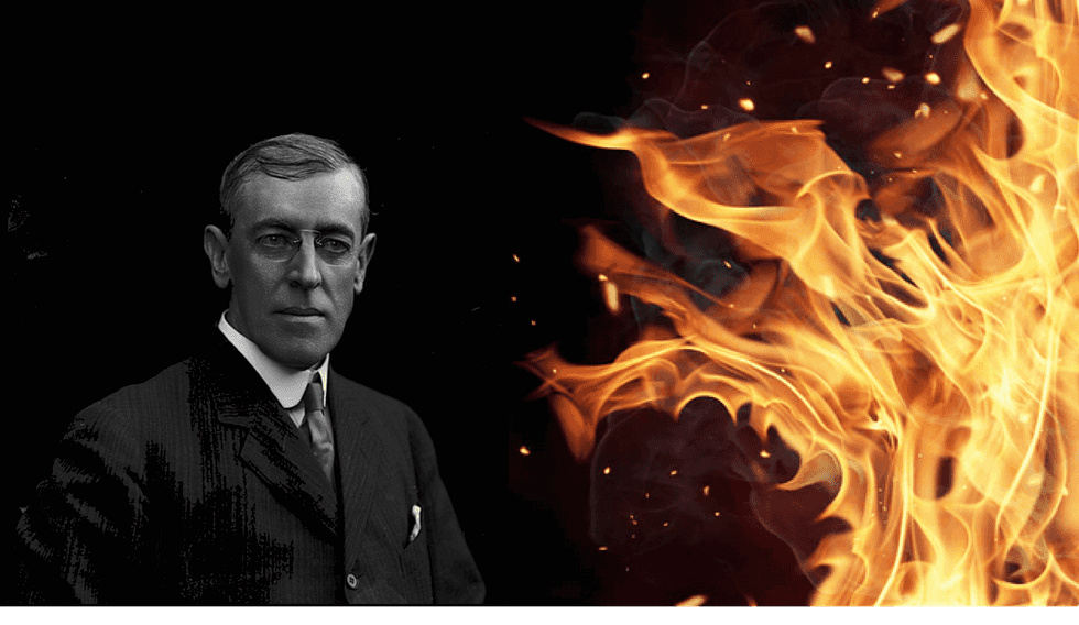 Stu Burguiere gives history lesson from hell on the dark side of Woodrow Wilson