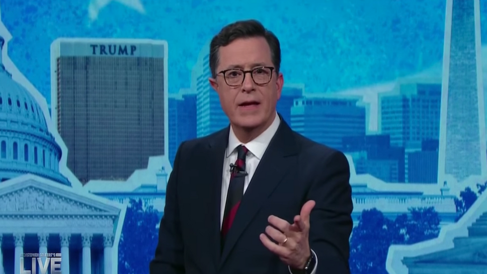 Stephen Colbert's post election message was touchingly unifying