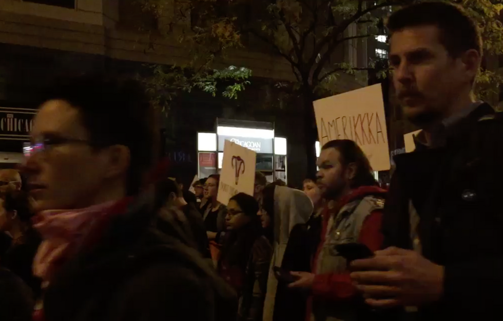 Growing protests against Trump's election victory have sprung up in various cities across America
