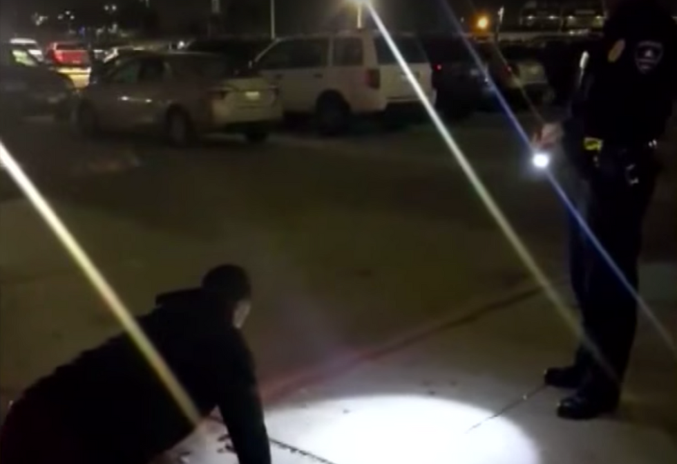 Officer makes teen do pushups instead of taking him to jail for smoking weed