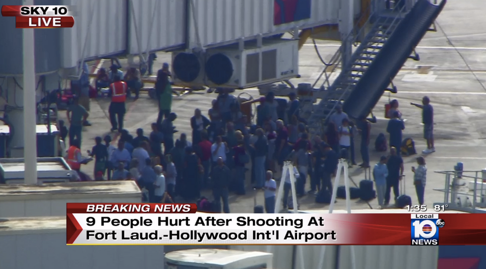 At least 5 dead, 8 injured after gunman opens fire at Florida airport
