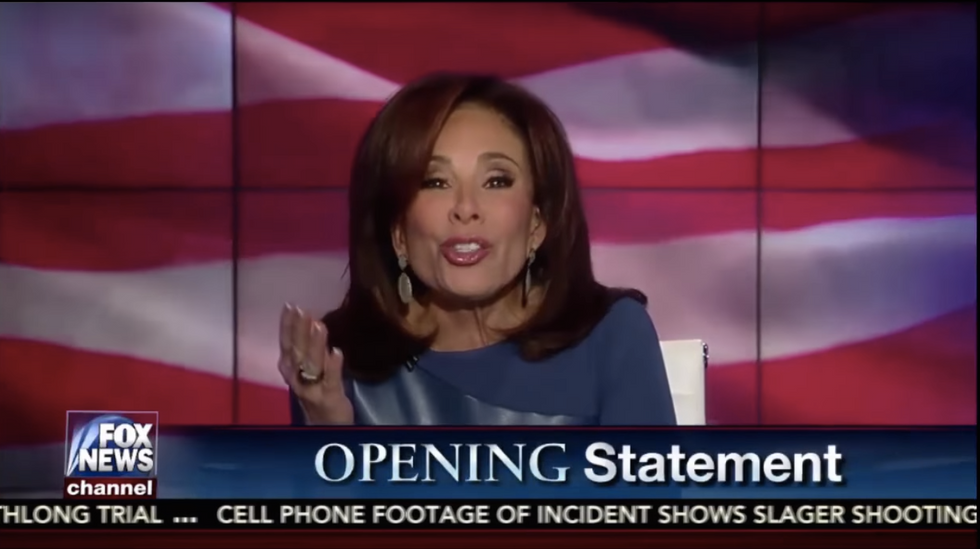 Judge Jeanine absolutely excoriates Rosie O'Donnell for 'stupid' martial law tweet