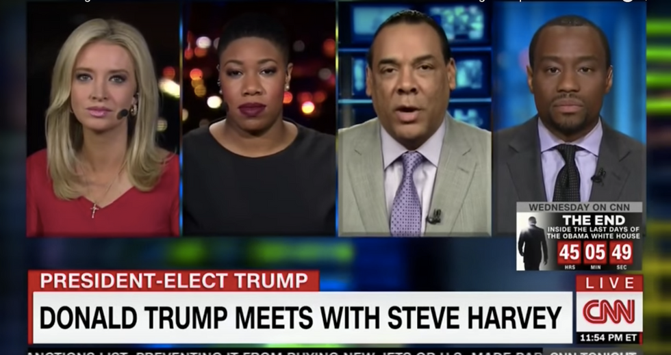 CNN panelist says on air that fellow panelist is a ‘mediocre Negro’ for supporting Trump