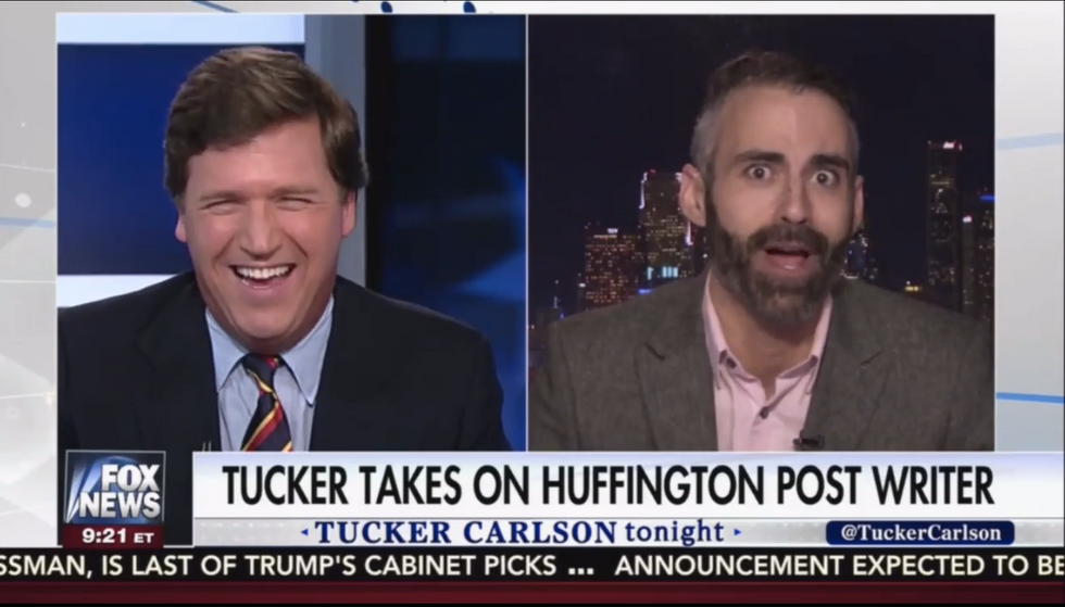 Done!': Fox host cuts interview with HuffPo 'crackpot' who won't accept election results
