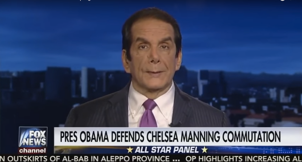 Krauthammer blasts president's final week: ‘I’m just hoping ... Obama doesn’t return Alaska to the Russians’