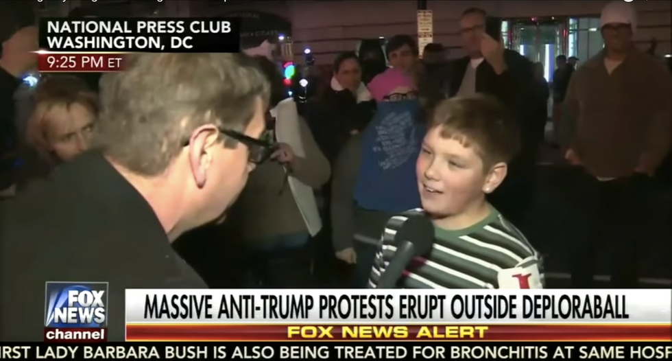 Watch: Pre-teen boy admits to starting fire because he was mad about Trump’s election