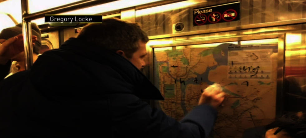 New Yorkers take action after noticing anti-semitic grafitti scrawled on subway car