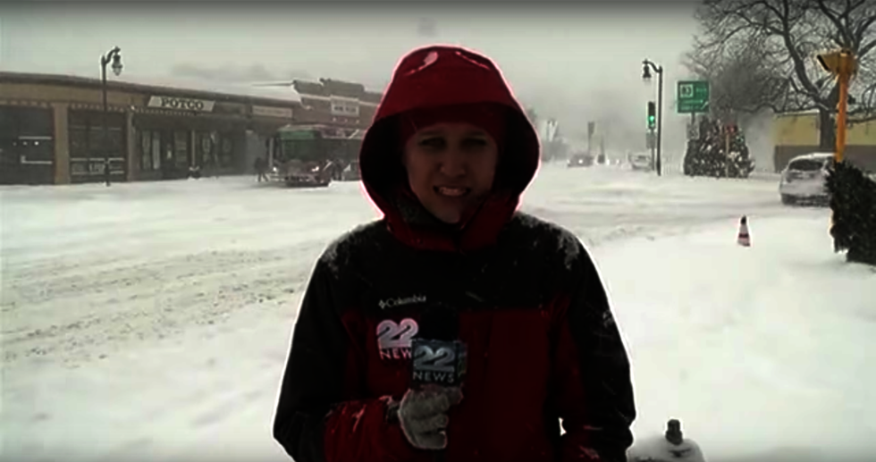 Prankster interrupts live weather broadcast in a horrifyingly real 'pot Sasquatch' costume