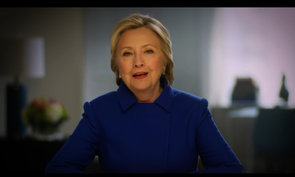 In new ad, Hillary Clinton says protesting & agitating is Democratic Party 'at its best