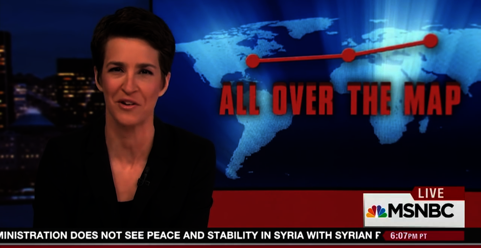Analysis: Rachel Maddow talks about Russia more than all other topics combined
