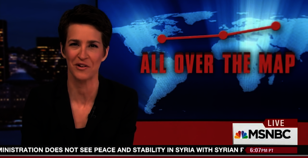 Analysis: Rachel Maddow talks about Russia more than all other topics combined