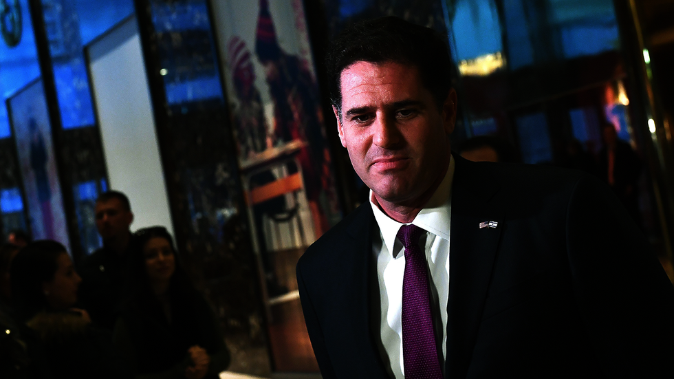Israeli ambassador has 'full confidence' despite what anonymous sources say