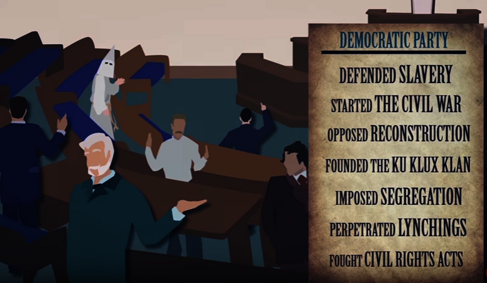Watch: The inconvenient truth about the Democratic Party's history of racism