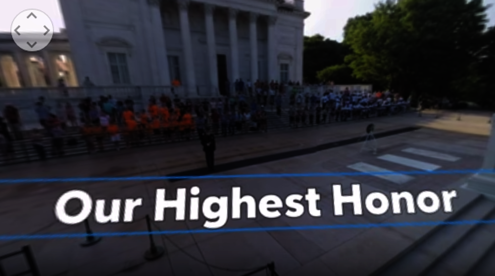 New video takes viewers behind the scenes at the Tomb of the Unknown Soldier
