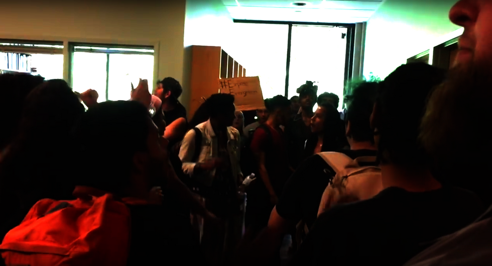 Black activists are angry this video of a college take over went viral