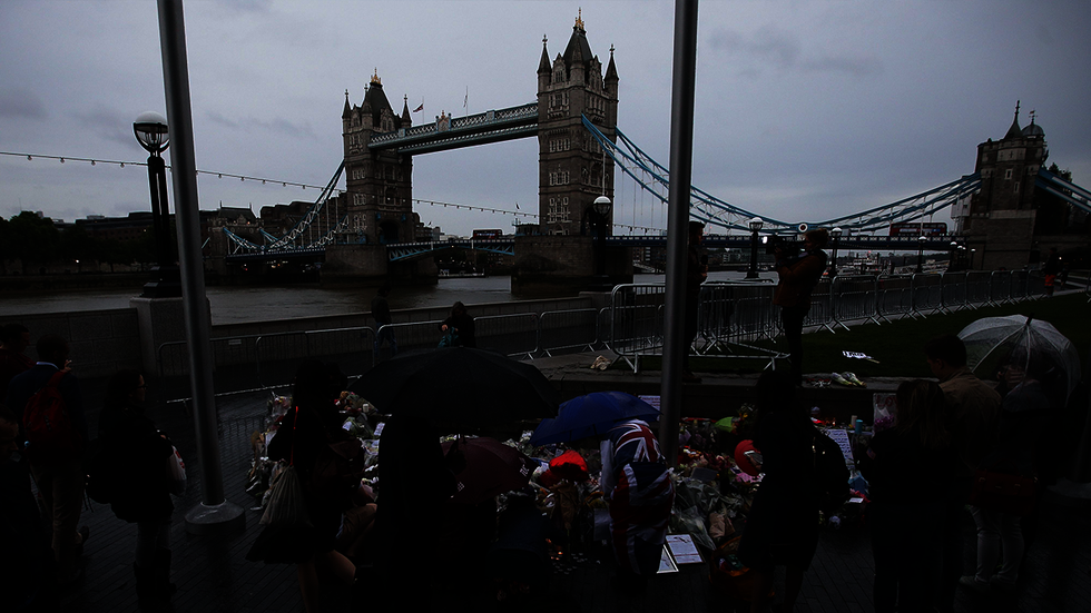 London police and citizens fought terrorists with whatever they had