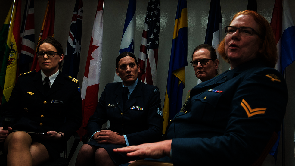 The Army began mandatory transgender sensitivity training this week; other branches not ready