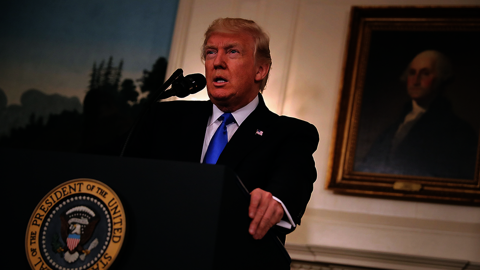 Listen to Trump's response to the Virginia shooting