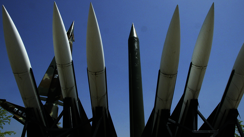 Sources say six of seven Iranian missiles missed targets
